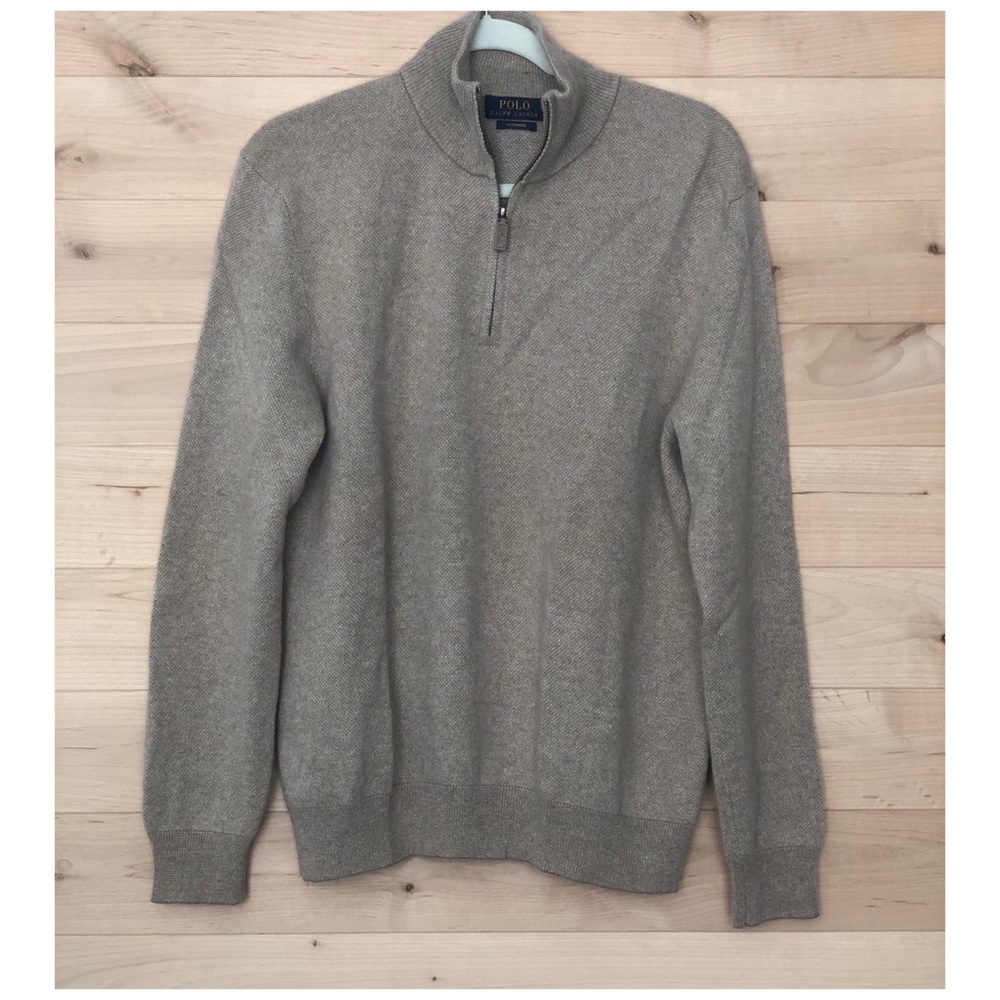 COPY - Cashmere Polo zip up